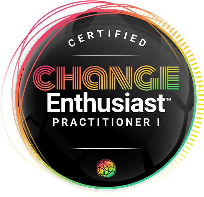 Change Enthusiast Practitioner I Badge