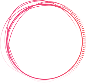 circle - pink circle - pink